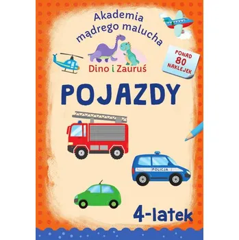 První čtění Dino i Zauruś. 4-latek. Pojazdy - Matyka Emilia