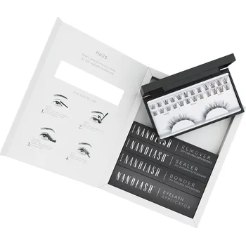 Umělé řasy Nanolash DIY Eyelash Starter Kit Umělé řasy pro domácí aplikaci - startovací sada