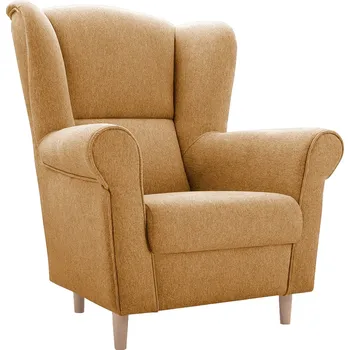 Křeslo Křeslo LOTUSIA hořčicová