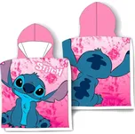 FARO Pončo Lilo a Stitch s kapucí 55x110cm