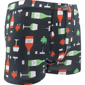 Pánské oblečení KEVIN pánské veselé boxerky Lonka - VinoXX (LONKA boxerky Kevin VinoXX)