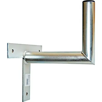 Anténní držák Anténní držák 25cm na zeď, trubka 42/2mm, výška 16cm