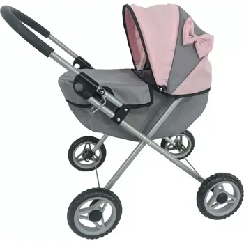 Kočárek pro panenku Kočárek Bambolina s mašlí