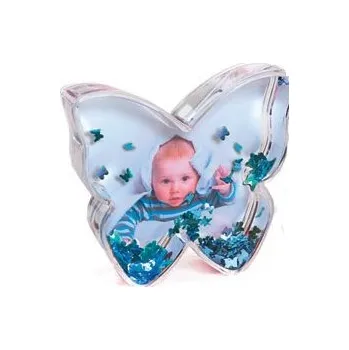 Rám na obraz Dětské sněžítko BUTTERFLY BLAU kph