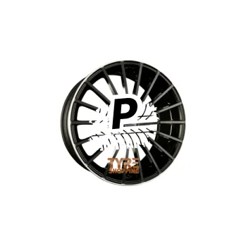 Alu kolo AVUS Racing AC-M03 Black Polished Lip 6.50 x 16 ET 40 4x108