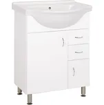 Keramia Pro skříňka včetně umyvadla 60 cm, bílá, PRO60DV