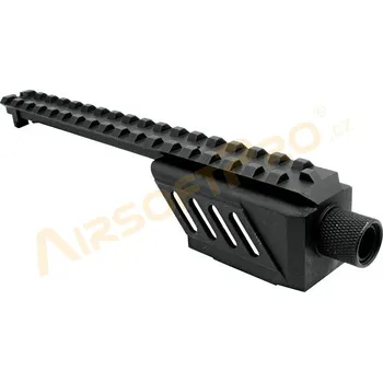 Sportovní střelba CYMA RIS montáž s adapterem na tlumič pro elektrické pistole G 18C CM.030