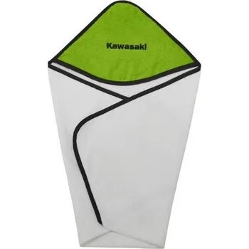 KAWASAKI OBLEČENÍ Dětská osuška Kawasaki s kapucí