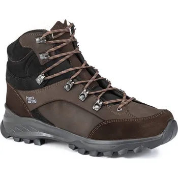 Pánská sportovní obuv trekové boty pánské HANWAG Alta Bunion II LL Mocca/Black - 42,5