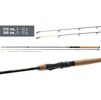 Rybářský prut Přívlačový prut Daiwa Wilderness Coregone - 2,40 m, 2 - 12 g