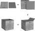 Úložný box SONGMICS RFB02LG-3 6 ks melírově šedý