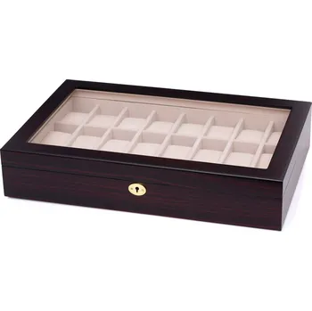 Box na hodinky Box na hodinky z ebenového dřeva - 24 hodin - Warren Asher