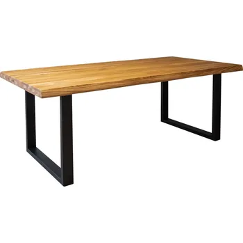 Konferenční stolek Moderní stoly Jídelní stůl UDINE masiv dub/ocel