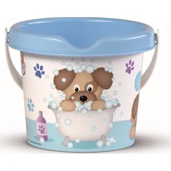 Hračka na písek Androni Kyblík štěně - průměr 13 cm