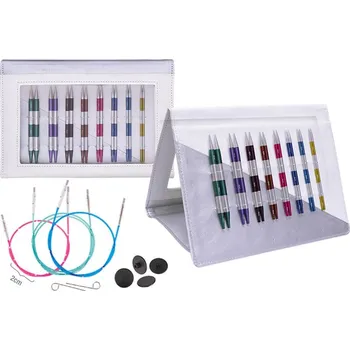 Nástroj na niť a příze Sada výměnné kruhové jehlice KnitPro SmartStix deluxe set