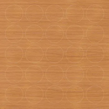 Nábytkové kování Hranipex Samolepicí krytka / Třešeň Gravír 14 mm