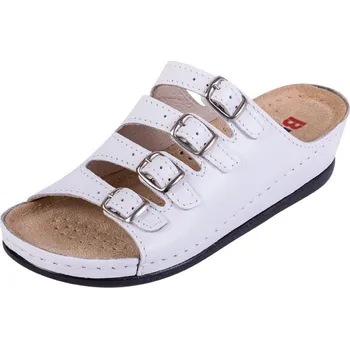 Dámská zdravotní obuv Buxa Dámská zdravotní kožená obuv BZ220 - Bílá Velikost: 41