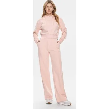 Dámská móda Guess Mikina Gj Logo V4RQ14 KC2W0 Růžová Regular Fit M