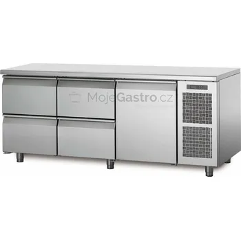 Coldline Chladící stůl TP17/3M s deskou bez zadního lemu