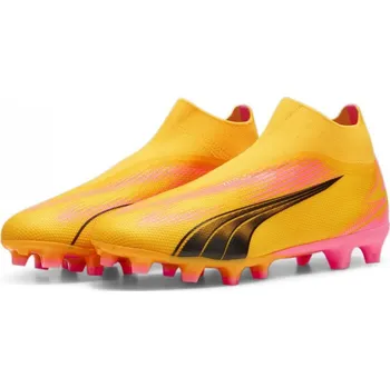 Kopačky Puma Ultra Match Laceless Firm Ground Football Boots Orange/Black 9 (43)