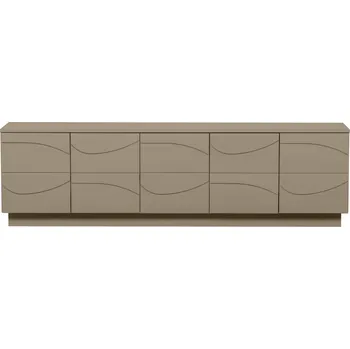 Televizní stolek WOOOD Světle hnědý dřevěný TV stolek Dorick 180 x 40 cm