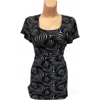 Halenka černá - SEWIK, Barva Černá, Velikost XXXL56, Materiál 96% Viskoza 4% Lycra