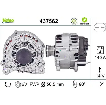 Autoelektrika generátor VALEO 437562