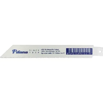 Pilový kotouč Mečový pilový list 150x19x0,9 mm, 14 zubů, Bimetal Co-8%, sada 5ks, cena za 1ks, PILANA