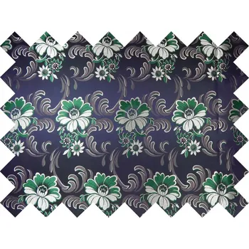 HEDVA ČESKÝ BROKÁT Vzorek brokátu Ondran JIŘINA modrá | 15