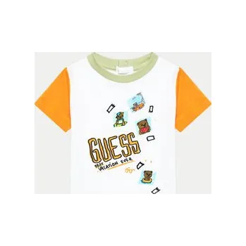 Dámské kraťasy Guess Sada tričko a džínové šortky I4GG08 K8HM3 Barevná Regular Fit 24M