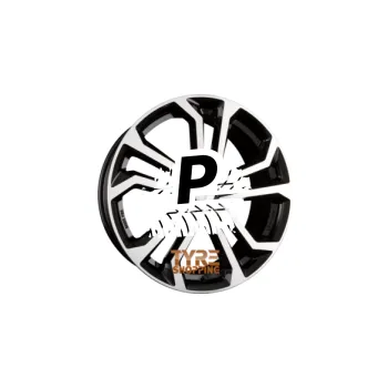 Alu kolo DEZENT TA DARK - Schwarz Frontpoliert 7.00 x 17 ET 50 5x108