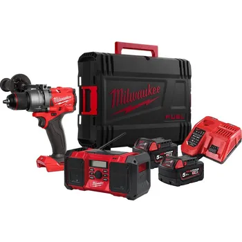 Sada nářadí MILWAUKEE Sada aku nářadí M18 TOPFD6-502X, 2x5.0Ah + Dárek