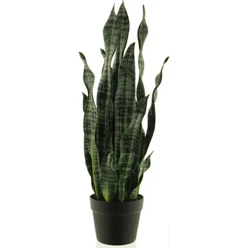 umělá květina umělá rostlina, Sansevieria v květináči zelená 71 cm