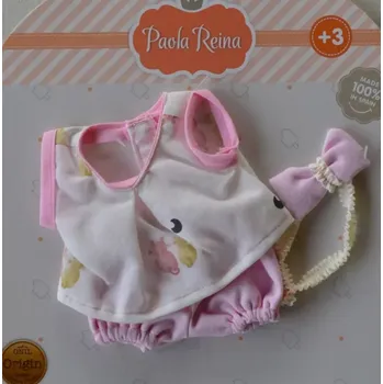 Doplněk pro panenku Obleček na miminko - holčičku Bertu od firmy Paola Reina (Obleček na Los Peques 21 cm)