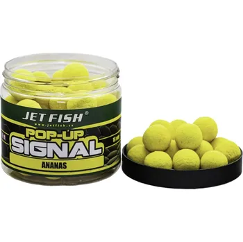 Boilies Jet Fish Signal Pop Up Ananas Hmotnost: 60g, Průměr: 20mm