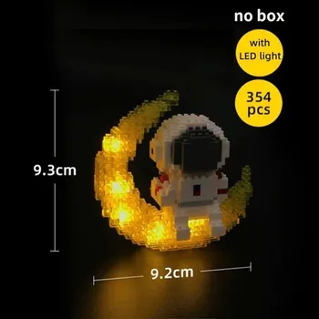 ostatní stavebnice Světelná vesmírná stavebnice | Styl lego - JM94-3-bez krabice