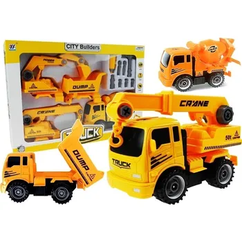 autíčko Mamido Sada vozidel k demontáží