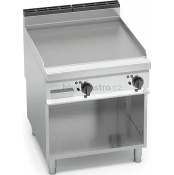 Kuchyňský gril Grilovací hladká plotna Bertos E9FL8M-2 (hladká)