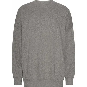 Pánská mikina Tiger Cotton by Neutral Organická unisex bavlněná mikina bez kapuce s Fairtrade cetifikací Barva: šedá melír, Velikost: M NET63011