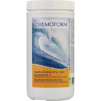 Bazénová chemie Kyslíkové tablety 20 g -mini (komponenta 1) - 1 kg