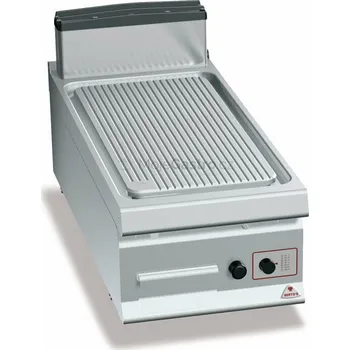 Kuchyňský gril Grilovací plotna Bertos LXG9FL4/CPD Rýhovaná