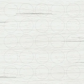 Nábytkové kování Hranipex Samolepicí krytka / Dub bílý Gravír 14 mm