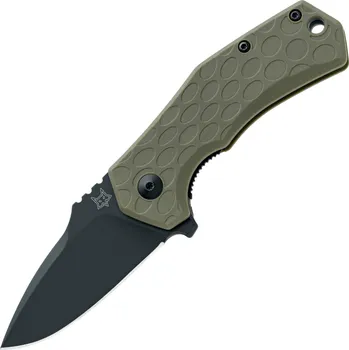 kapesní nůž Fox-Knives FOX KNIVES ITALICO SKLÁDACÍ NŮŽ NEREZOVÁ OCEL N690 TOP SHIELD ČERNÁ ČEPEL, FRN OD ZELENÁ