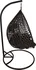 Závěsné křeslo Marcel zahradní houpací závěsné křeslo technoratan/kov 202 x 136 cm černé