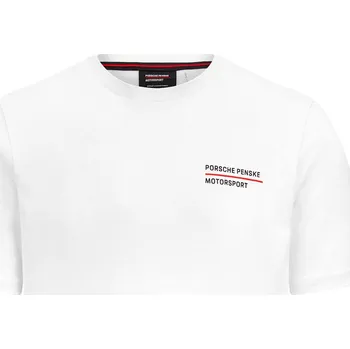 Pánské tričko PORSCHE triko PENSKE CAR white - S