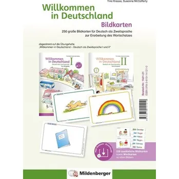 Německý jazyk Willkommen in Deutschland - Bildkarten - Kresse, Tina