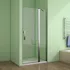 Sprchové dveře H&K Melody B5 SE-MELODYB5100SET 101,6 cm dveře čiré chrom