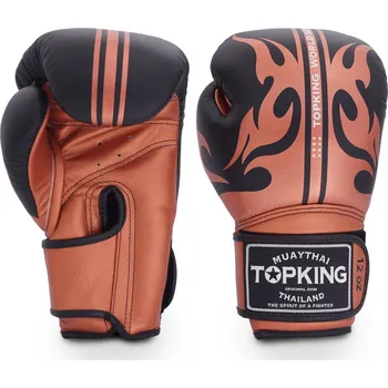 Boxerské rukavice Boxerské rukavice TOP KING - WORLD SERIES - TKBGWS-CPBK Velikosti: 10 oz