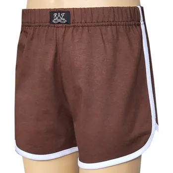 Chlapecké spodní prádlo Dětské Trenýrky Hnědé bílá paspule FOLTÝN Velikost: 152