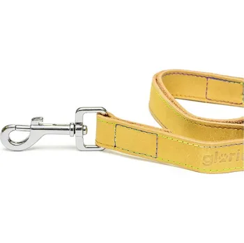 Vodítko pro psa Vodítko pro psa Gloria Oasis Kůže Žlutá (2.1 x 100 cm)